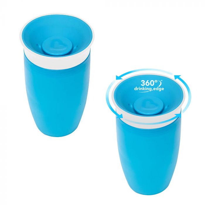 Conciërge Reclame drijvend Munchkin Miracle Sippy Cup 360° Beker Blauw