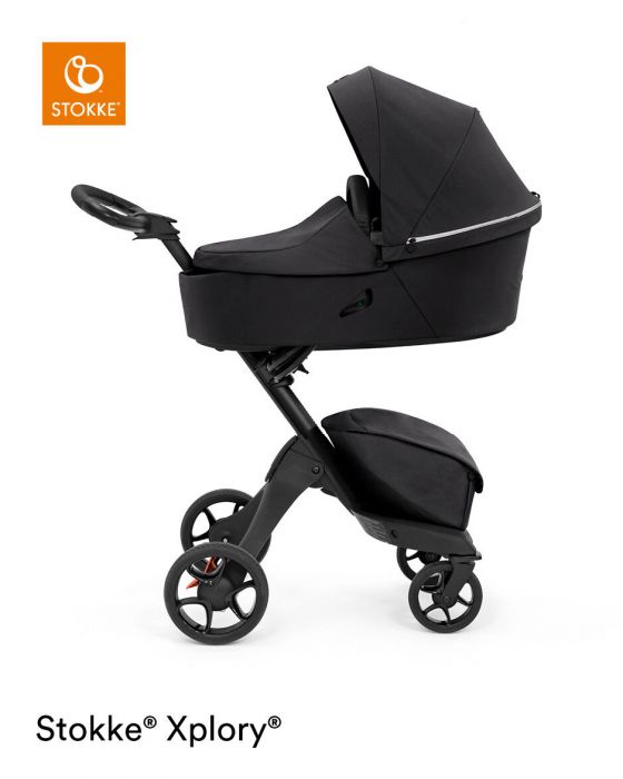 Elementair erfgoed middag Stokke® Xplory® X Kinderwagen 2in1 Rich Black