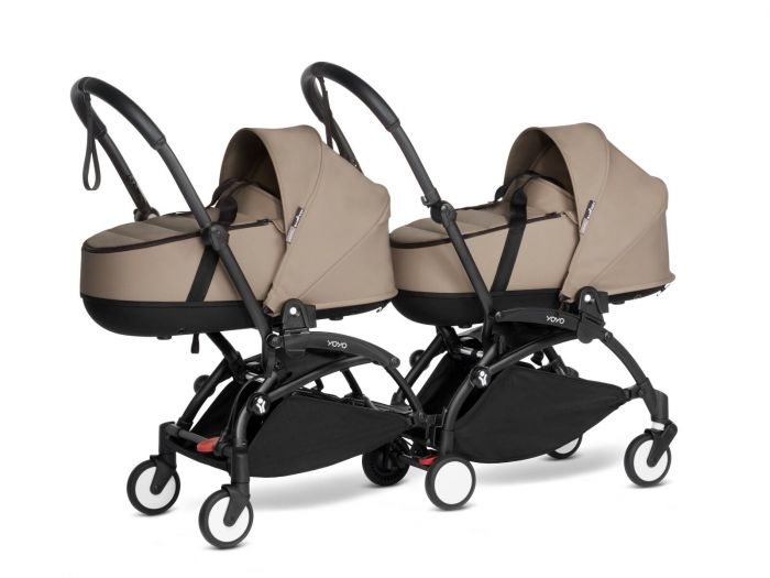 Professor de elite Catastrofe Babyzen Tweeling Kinderwagen YOYO Connect Black/Taupe| Baby & Tiener  Megastore