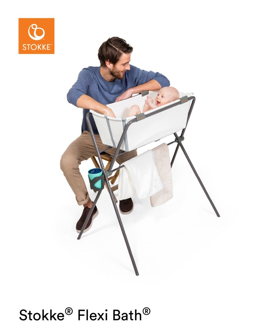 Stokke flexi bath transparent blue sales