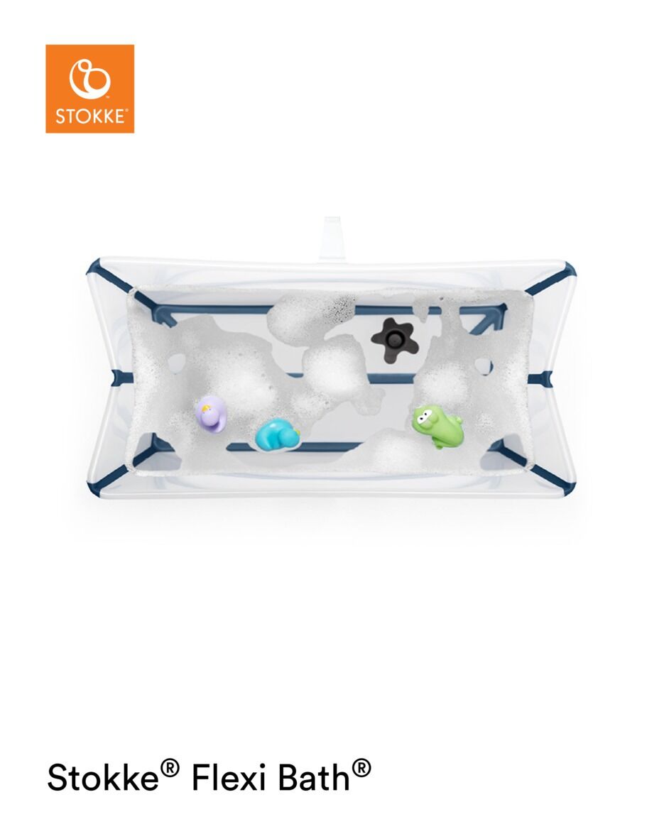 Stokke flexi hotsell bath transparent blue