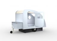 Mathy By Bols Caravanbed Poeder Blauw 90 x 190 cm 