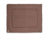 Jollein Boxkleed Spring Knit Chestnut Fleece 75 x 95 cm