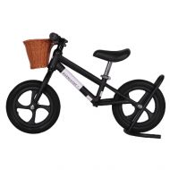 Born Lucky Loopfiets Balance Bike Luxe Zwart