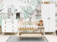 Bopita Babykamer Indy Wit Naturel 3 Delig