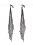 Jollein Hydrofiele Doeken 2 Stuks 115 x 115 cm Spot Storm Grey