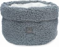 Jollein Mandje Basket Teddy Storm Grey 