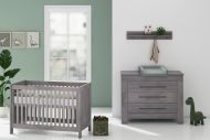 Bebies First Babykamer 2 Delig Nevada Grijs Zwart