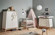 Leander Luna Babykamer 3 Delig White Oak