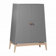 Leander Luna Kledingkast Small Grey Oak