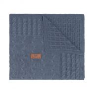 Baby's Only Ledikantdeken Cable Granit 100 x 135 cm
