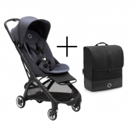 Bugaboo Buggy Butterfly Black Stormy Blue