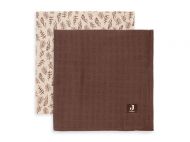 Jollein Hydrofiele Doek Meadow Chestnut 2 Stuks 115 x 115 cm 