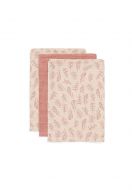 Jollein Hydrofiele Washandjes Meadow Rosewood 3 Stuks