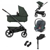 Combi Deal Joolz Kinderwagen 3 In 1 Geo3 Urban Green Met Cybex Autostoel En Cybex Base One
