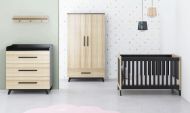 Cabino Babykamer 3 delig Oslo Zwart 