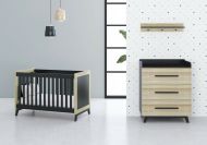 Cabino Babykamer 2 Delig Oslo Zwart 