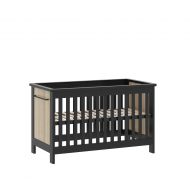 Cabino Baby Bed Zwart Oxford 