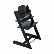 Stokke® Kinderstoel Tripp Trapp® Black + Gratis Baby Set™