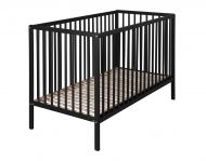 Cabino Baby Bed Basic Open Zwart