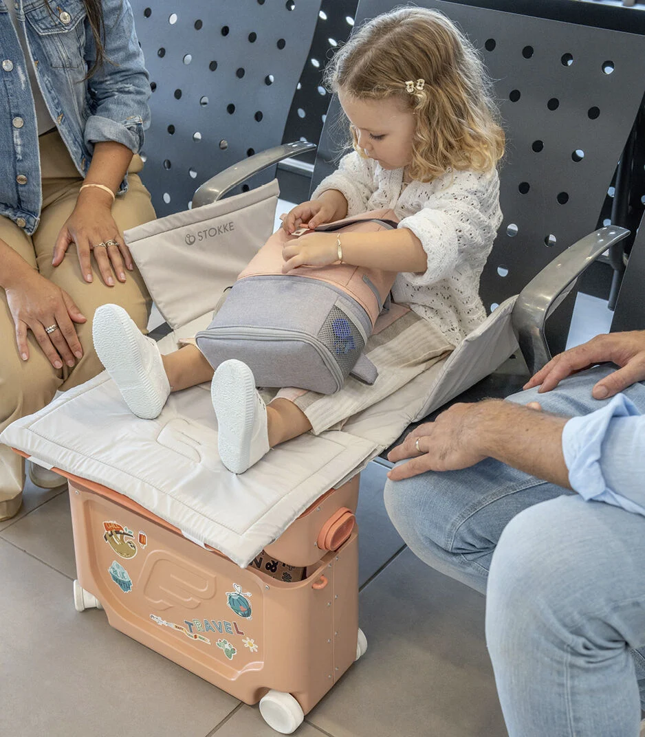 Stokke® Jetkids™ Bedbox™ Coral Pink | Baby & Tiener Megastore