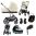 Cybex Kinderwagen 3 in 1 Balios S Lux Set XL Seashell Beige | Light Beige