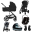Cybex Kinderwagen 3 in 1 Balios S Lux Set L Moon Black | Black