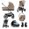 Cybex Kinderwagen 3 in 1 Balios S Lux Set L Almond Beige | Beige