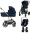 Cybex Kinderwagen 3 in 1 Balios S Lux Set S Ocean Blue | Navy Blue