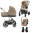 Cybex Kinderwagen 3 in 1 Balios S Lux Set S Almond Beige | Beige