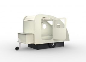 Mathy By Bols Caravanbed Rauw 90 x 190 cm