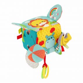 Infantino Soft Peek And Seek Sensory Discovery Cube