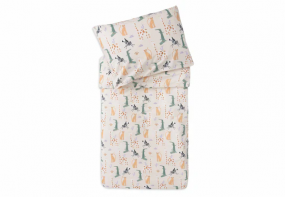 Jollein Dekbedovertrek Met Sloop 100 x 140 cm Jungle Jambo