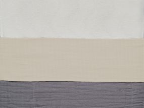 Jollein Ledikant Laken Wrinkled Cotton Nougat 120 x 150 cm