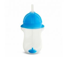 Munchkin Drinkbeker Click Lock Tip En Sip Straw Cup Blauw