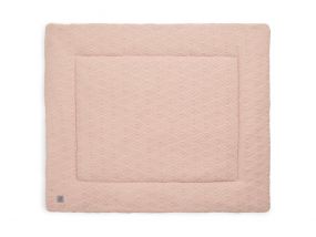 Jollein Boxkleed River Knit Pale Pink Fleece 75 x 95 cm