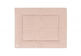 Jollein Boxkleed Grain Knit Wild Rose 75 x 95 cm