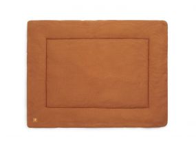 Jollein Boxkleed Basic Knit Caramel Fleece 80 x 100 cm