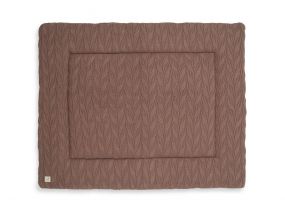Jollein Boxkleed Spring Knit Chestnut Fleece 80 x 100 cm
