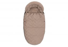 Jollein Voetenzak Buggy/Kinderwagen Embossed Milky Coffee