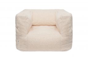 Jollein Boucle Fauteuil Beanbag Naturel