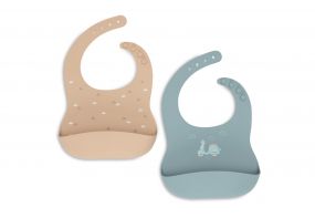 Jollein Slab Siliconen On The Go 2-pack