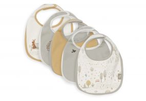 Jollein Slab Jersey Waterproof Miffy Heads 5 Stuks