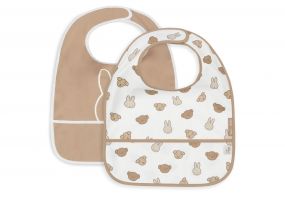 Jollein Slab Waterproof Miffy and Friends - 2 Stuks