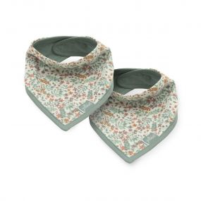 Jollein Bandana Slabbetjes 2 Stuks Bloom