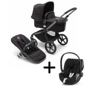 Bugaboo Kinderwagen 3 in 1 Fox 5 Compleet Graphite Midnight Black