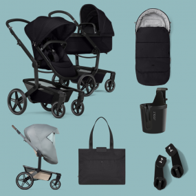 Joolz Kinderwagen Day5 Essential Newborn Bundel | Space Black