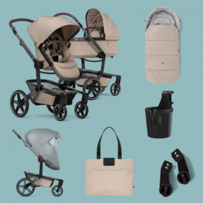 Joolz Kinderwagen Day5 Essential Newborn Bundel | Sandy Taupe
