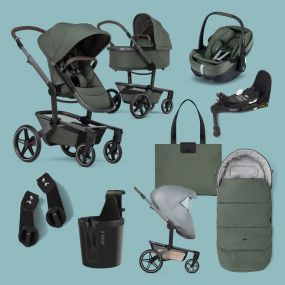 Joolz Kinderwagen Day5 All-in-One Bundel | Forest Green