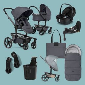 Joolz Kinderwagen Day5 All-in-One Bundel | Stone Grey